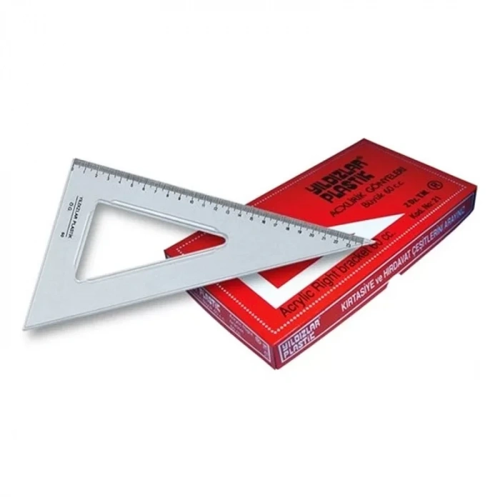 Yıldızlar Gönye 24 Cm. 60 Cc Kod.021