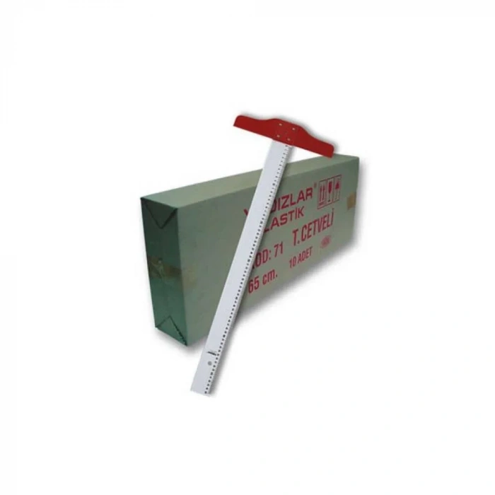 Yıldızlar Plastik T Cetveli 65 Cm