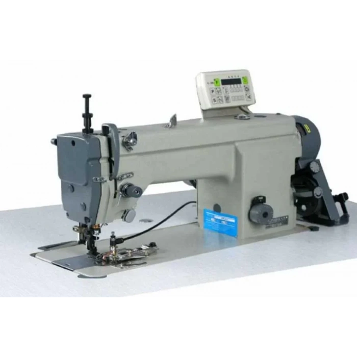 Yuki GC0918-1-D-210 Ayak Trans. İplik Kesicili Tek İğne Kilit Dikiş Gömlek Etek Kıvırma Aparalı (Havalı)