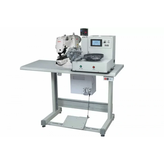 Yuki YK-438D-BM-7373S Elektronik Düğme Makinası Otomatik Kova Sistemi