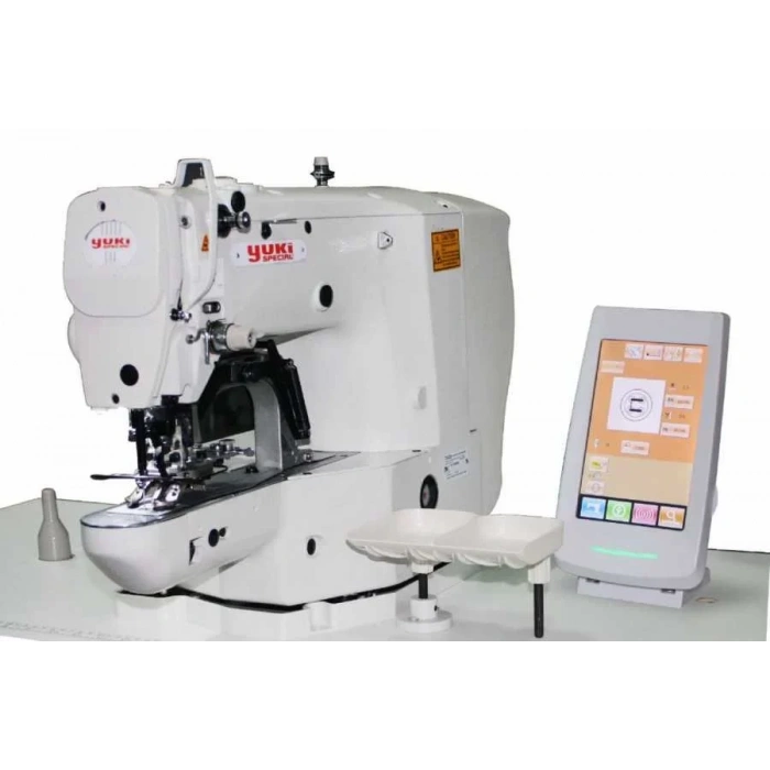 Yuki YK-T1903BSK Kilit Dikiş Düğme ve Punteriz (İkisi Aynı Makinada Birarada)