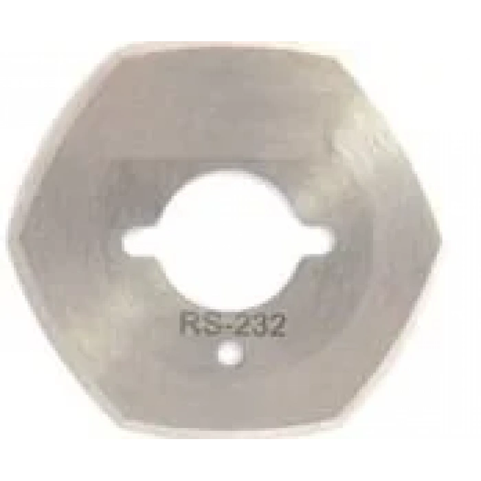 Yuvarlak Kesim Motor 6 Köşe Bıçak / RS-232(6)