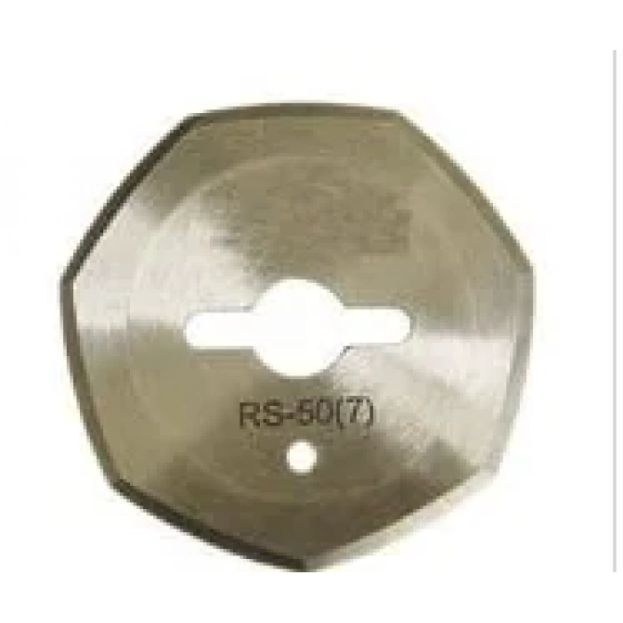 Yuvarlak Kesim Motor 7 Köşe Bıçak / RS-50(7)