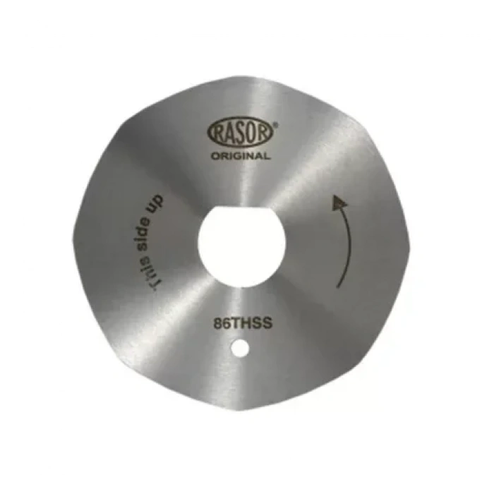 Yuvarlak Kesim Motor Yüksek Karbonlu 86mm 5 Köşe Bıçak / 86p Hss