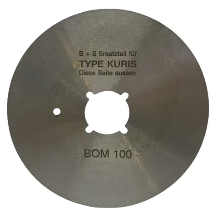 Yuvarlak Kesim Motor Yuvarlak Bıçak / Bom100(r)