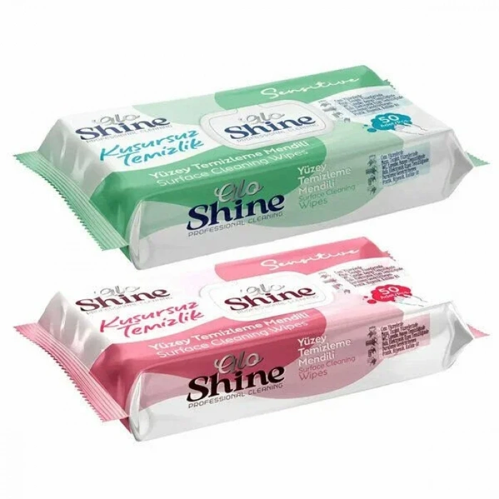 Yüzey Temizleme Mendili ( 50 lı 12 Paket)