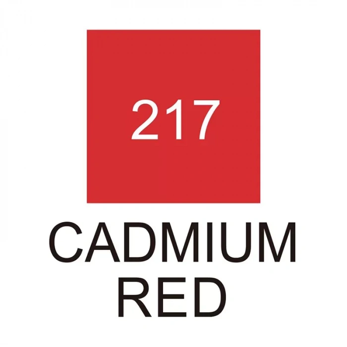 Zig 217 Cadmimum Red Kurecolor Rütuş Kalemi (çift Uçlu) Kc-3000