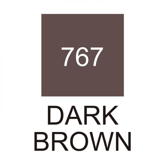 Zig 767 Koyu Kahve Kurecolor Rütuş Kalemi (çift Uçlu) Kc-3000