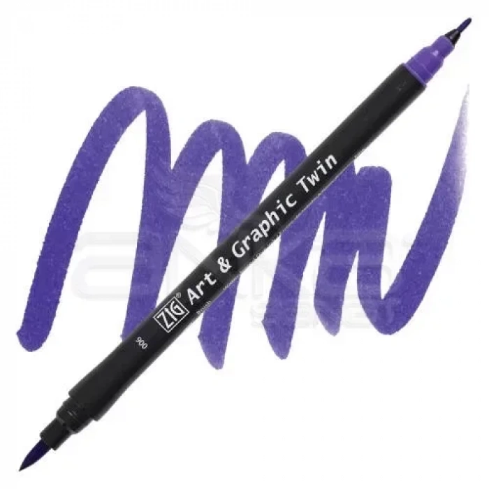 Zig Art & Graphic Twin Marker Tut-80 6 Violet