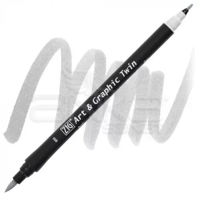 Zig Art & Graphic Twin Marker Tut-80 800 Cool Gray 1