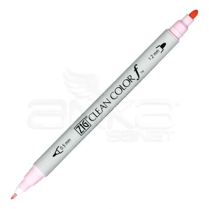 Zig Clean Color f Çift Uçlu Marker Kalem Light Pink 026