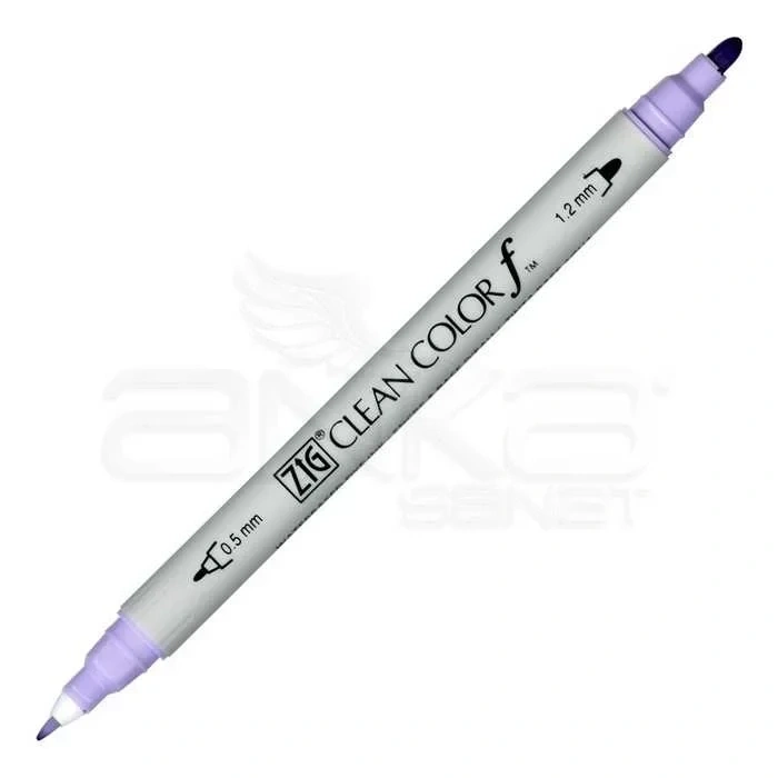 Zig Clean Color f Çift Uçlu Marker Kalem Lilac 083