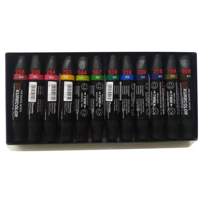 Zig Kurecolor Kc 1100 378 Twin Profesyonel Grafik Kalemi (1 Adet)