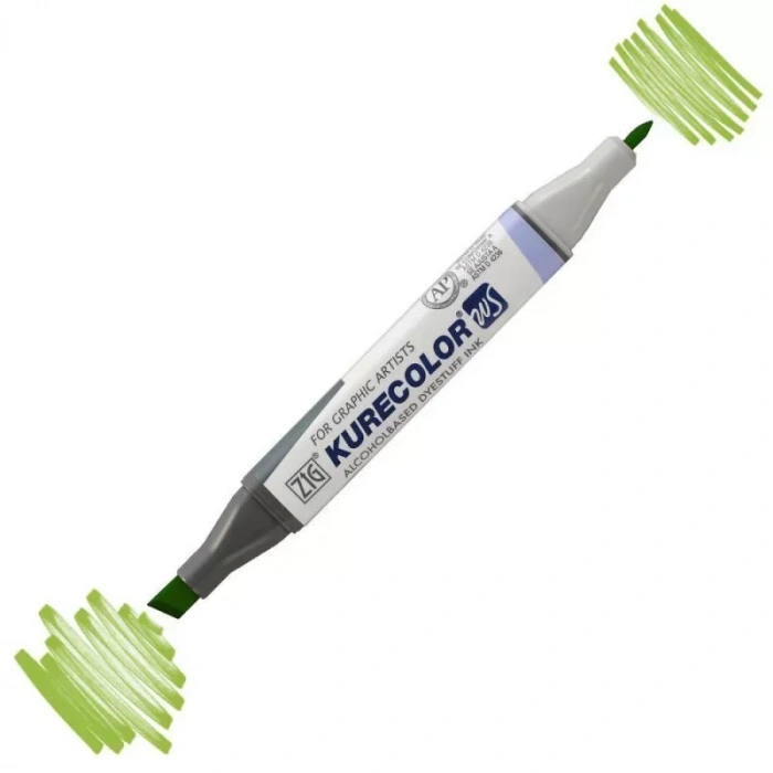 Zig Kurecolor Kc3000 Twin S Marker 504 Light Green