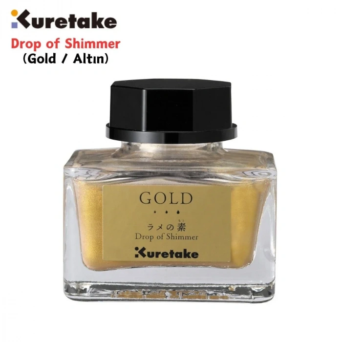 Zig Kuretake Drop of Shimmer Mürekkebi 20gr Gold