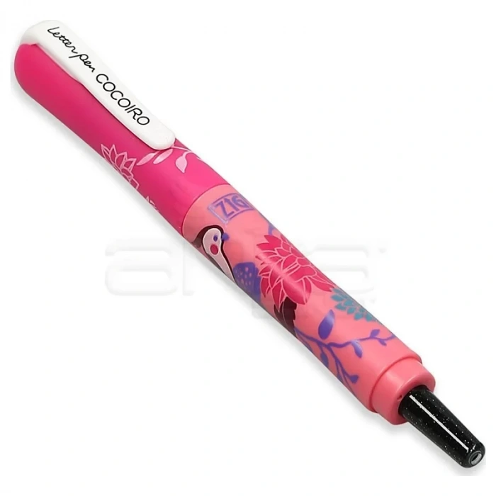 Zig Letter Pen Cocoiro Gövde+refill Po8s Pembe