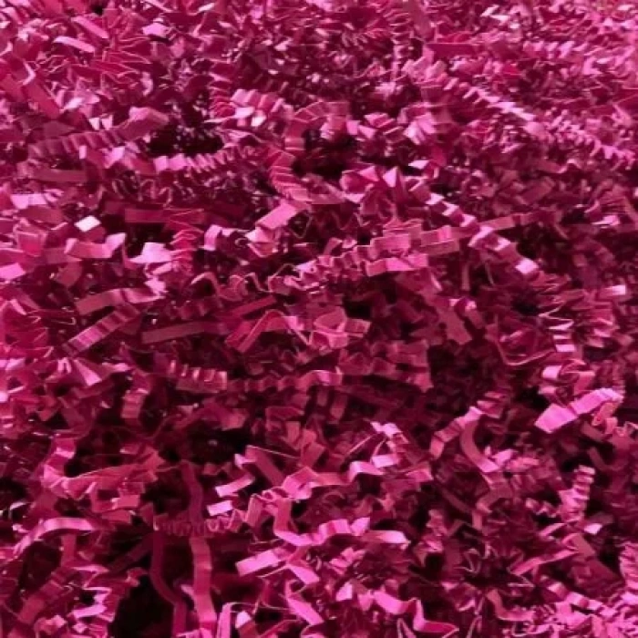 Zikzak Kırpık Kağıt Dolgu Malzemesi - Bordo - 1Kg.