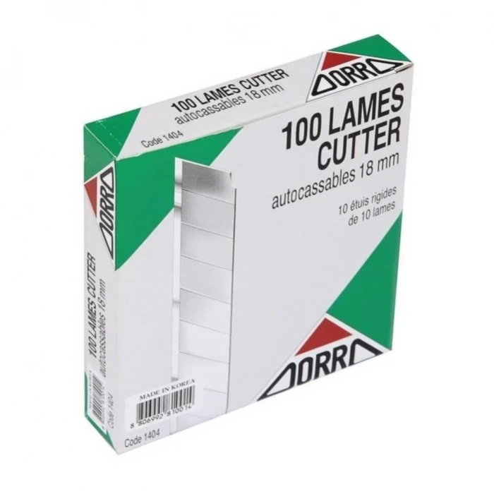 ZORRO Geniş Maket Bıçağı Yedeği (10 Adetlik Tüp)