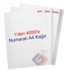 1 Den 4000 E Numaralı A4 Fotokopi Kağıdı