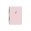 2024 AJANDA KESKİN SPİRALLİ SERT KAPAK GÜNLÜK AJANDA A5 PEMBE (830482)