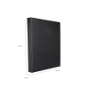2k 227 Siyah A4 3 Cm 4 Halkalı Pvc Klasör