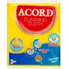 Acord 3lü Temizlik Bezi 35x38 Cm (1 Paket)