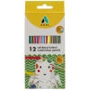 ADEL 12 RENK AQUAREL BOYA KALEMİ KARTON KT 2610001