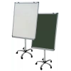Akyazı 0023-1 Mobil Tek Taraflı Flipchart Laminat Yazı Tahtası 70x100 Renkli (siyah Veya Yeşil)
