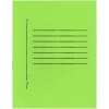 ALEMDAR YEŞİL TELLİ TAM KAPAKLI LÜKS KARTON DOSYA