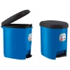 Ark 1380 Pedallı Çöp Kovası 9lt Mavi