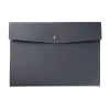 Art Elegant Suni Deri Zarf Dosya A4 Gri