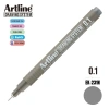 Artline Drawing System Teknik Çizim Kalemi 0.1 Gri