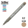 Artline Drawing System Teknik Çizim Kalemi 0.2 Pale Brown