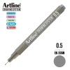 Artline Drawing System Teknik Çizim Kalemi 0.5 Gri