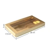 Asetat Pencereli Gold Kutu 17,5x28x3 Cm - 20 Adet