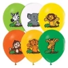 Balonevi Safari Baskılı Balon 8li (8051)