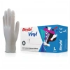 Beybi Vinil Şeffaf Muayene Eldiveni Pudrasız ( L ) 1 Kutu