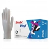 Beybi Vinil Şeffaf Muayene Eldiveni Pudrasız ( L ) 20 Kutu