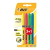 Bic Brite Liner Grip Fosforlu Kalem 4 Renk