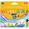 Bic Elleri Kirletmeyen Üçgen Pastel 12li Kutu