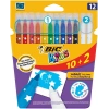 Bic Kids Magic Silinebilir Keçeli Boya Kalemi 12 Renk