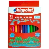 Bigpoint Keçeli Kalem 12li Set (Karton Kutulu)