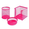 Bigpoint Metal Perfore 3lü Set Pembe