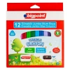 Bigpoint Wax Crayon Silinebilir Jumbo Mum Boya 12 Renk