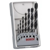 Bosch Ahşap Matkap Ucu Silindir Şaft Set (7 Parça) - 2607017034