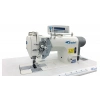 Broderi BD-8758-405 Direct Drive Tam Otamatik Büyük Mekik Iptalli Çift İğne Dikiş Makinesi (Dik Bıçak Sistemi)