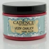 Cadence Very Chalky Home Dekor Kadifemsi Mobilya Boyası 150ml 28 Crimson Kırmızı