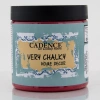 Cadence Very Chalky Home Dekor Kadifemsi Mobilya Boyası 500ml 28 Crimson Kırmızı
