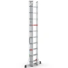 Çağsan Üç Parçalı Sürgülü Alüminyum Merdiven 3x10 Basamaklı - TS090