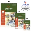 Canson Ca Grain Çizim Bloğu 224g 30 Yaprak Spiralli